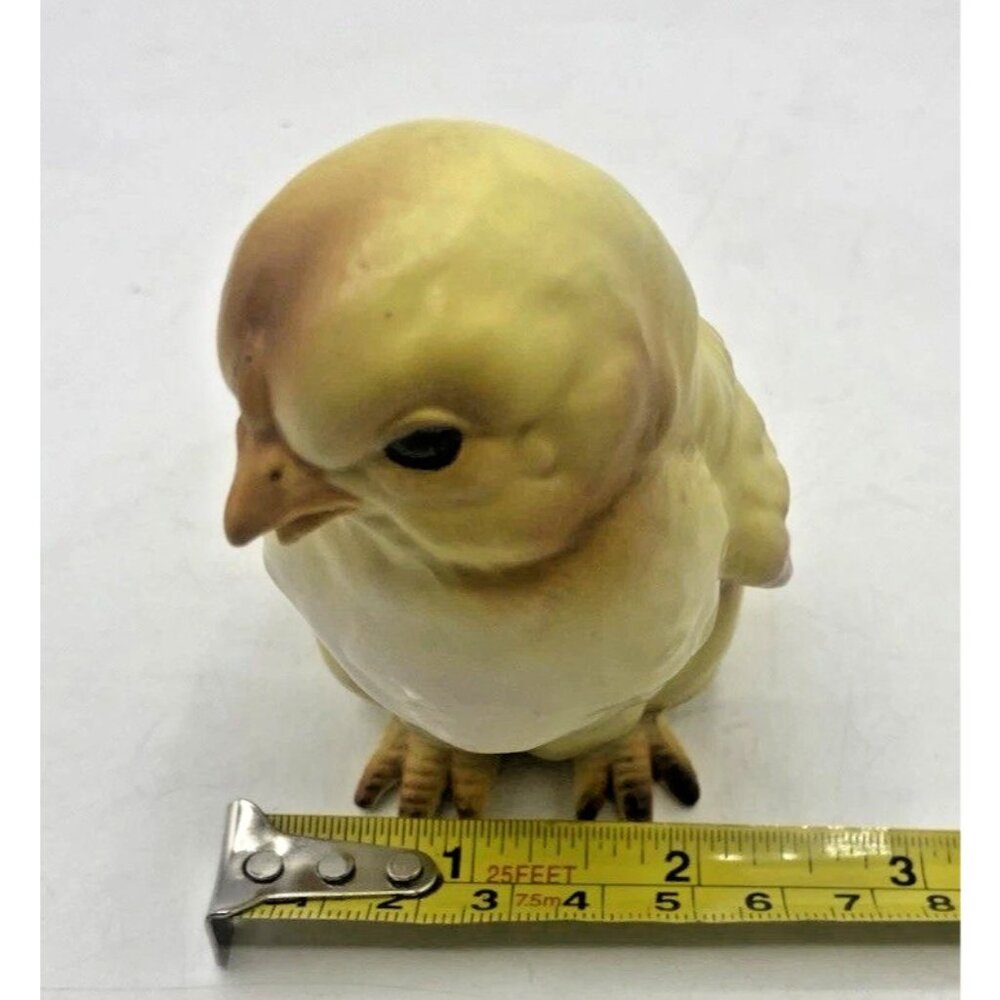 Vintage Lefton Ceramic Chick Yellow Japan Easter Spring Retro Figurine Decor - Picture 11 of 13